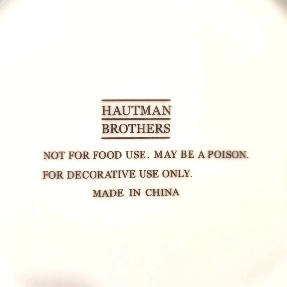 2001 Tone World Hautman Brothers Birds Blue Jay Decorative Collectors Plate - Picture 5 of 6